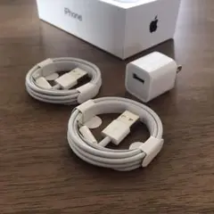 iPhone ライトニングケーブル 充電器 電源 コンセント アダプタ