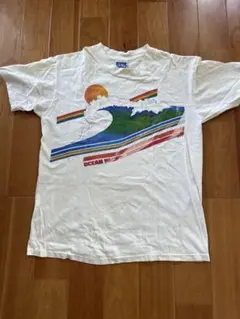 ビンテージOcean Pacific OP サーフ　Lサイズ Tシャツ