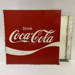 コカコーラ ホーロー看板 Coca-Cola 琺瑯看板 昭和レトロ