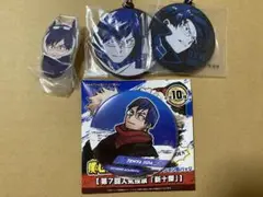 ヒロアカ 飯田天哉 コレクション缶バッジ ラバーストラップ ガチャ 新十傑