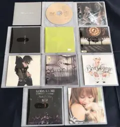 倖田來未 CD まとめ 10枚 セット JPOP アルバム 邦楽 R&B