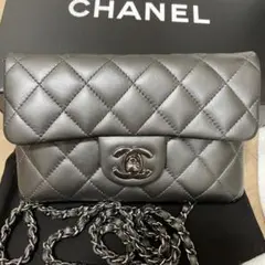 CHANEL ãã«ãã£ã³ã° ãã©ããããã° ã·ã§ã«ã㌠ã·ã«ããŒ
