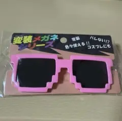 サングラス　量産　地雷　ドット ドンキ　8bit サブカルピンク　えれめちゃん