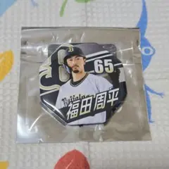 オリックス・バファローズ 福田周平選手 ビジター限定シークレット八角形カンバッジ