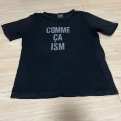 COMME CA ISM ブラック Tシャツ
