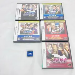 DS / 3DS ソフト 逆転裁判 1~5 逆転検事 6点 まとめ