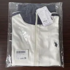 WEGO U.S. POLO ASSN.別注ライントラックジャケット 白