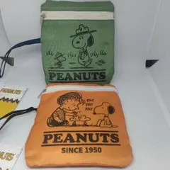 スヌーピー PEANUTS エコバッグ 2点セット
