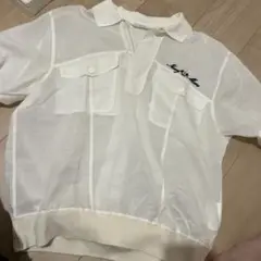 ✳️最終お値下げ✳️ メンズ半袖ホワイトポロシャツ