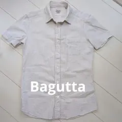 最終値下げ Bagutta 半袖シャツ シアサッカー S相当