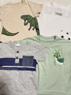 tシャツ4枚　100センチ