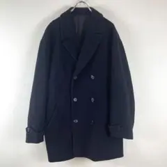 美品✨texco イタリア製生地　カシミヤ混 ロングチェスターコート 紺　XL 2025年最新】texco コートの人気アイテム - メルカリ