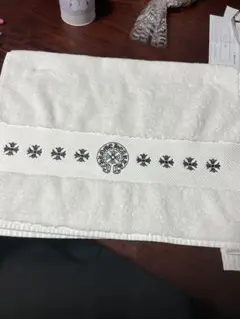 新品　美品　未使用　クロムハーツ　CHクロス　ハンドタオル　ホワイト CHROME HEARTS クロムハーツ CHプラス コットンタオル (CHROME