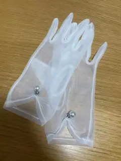 【可愛いおしゃれ】結婚式グローブ