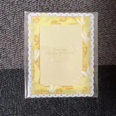 フクヤ　キャラ福くじ　硬質カードケース　パピヨン　イエロー