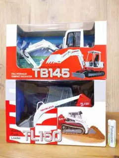 竹内製作所　ミニショベル模型　TB260　1/35 Diecast Model Car 1/35 Takeuchi TB260 Excavator Forklift