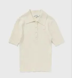 sporty&rich SRHWC RIBBED POLO