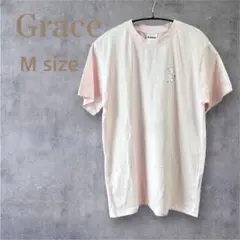 【新品】S039 グレース Tシャツ M ピンク 半袖 キャスパー タグ付き