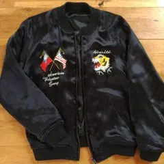 FLYING TIGERS スカジャン 黒