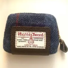 新品未使用 Harris Tweed ウエスト バッグ ポーチ 財布 ウォレット