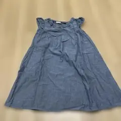 anyFAM ノースリーブワンピース ダークブルー