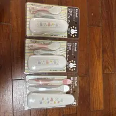 リッチェル ベビー用スプーンフォークセット