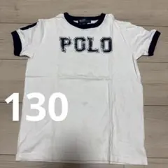 Polo Ralph Lauren Tシャツ 130 ホワイト　ロゴ