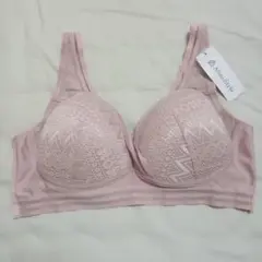 【新品未使用タグ付き】レース ブラジャー ピンク C85