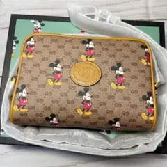 GUCCI×ディズニー ミッキー ショルダーバッグ GG コラボアイテム