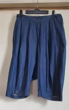 未使用品 bolo サルエルパンツ インディゴ フリー