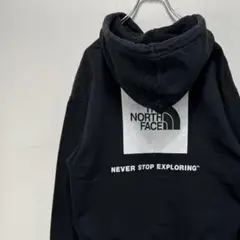 ノースフェイス パーカー スウェット トレーナー 刺繍ロゴ 古着