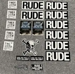 RUDE GALLERY SUNDINISTA関連 新品ステッカ-20枚セット③
