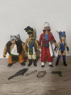 鳥山明画くアニメドラゴンクエスト 勇者アベル伝説モコモコのソフビ3体セット新品 m_7d2df9c5be9c3f4be4b09195e56d