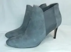 ☆美品☆Cole Haan コールハーン スエードブーツ グレー 7 1/2B