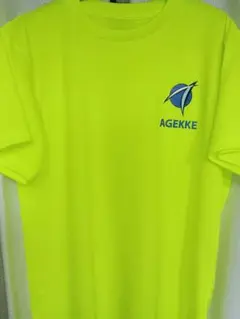 AGEKKE 蛍光イエロー ユニフォーム