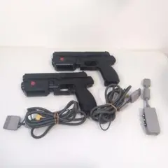 NPC-103 ガンコン PS用 銃型コントローラー2個