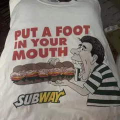 SUBWAY Tシャツ Lサイズ 100%コットン