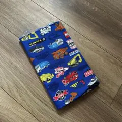 トミカ はぎれ 布 ブルー コットン ハンドメイド