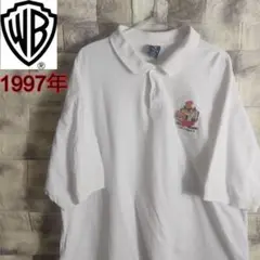 90年代 1997年 ワーナーブラザーズ ゆるだぼ ポロシャツ TS-391