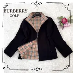 リバーシブル✨BURBERRY GOLF フリース ジャケット ノバチェック M