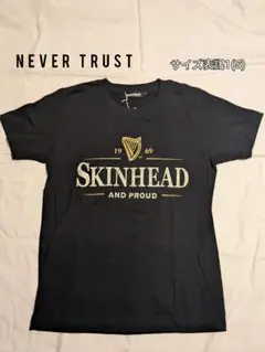 ネバートラスト スキンヘッド ギネス Tシャツ skinhead GUINESS