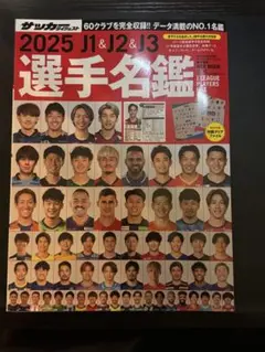 2025 Jリーグ選手名鑑 サッカーダイジェスト サカダイ