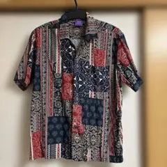 MRGGR 総柄半袖シャツ アロハシャツ