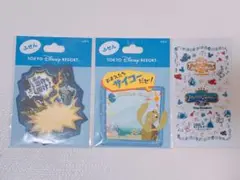 ディズニー付箋　タートル・トーク　タワー・オブ・テラー　フィルハーマジックシール