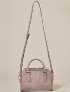 SNIDEL ミニボストンバッグ ピンク