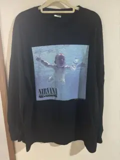 新品　ニルヴァーナ　ロンt ブラック　Lサイズ