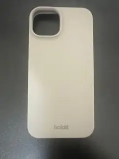 holdit シリコン製ソフトケース ベージュ　iPhone13