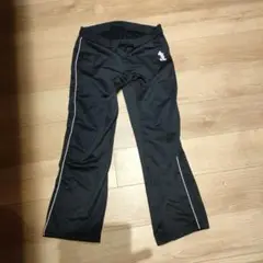 ミッキーマウス ジャージパンツ 黒