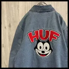 【美品】ハフ × フィリックス デニム コーチジャケット S