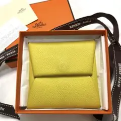 【未使用に近い 極美品】HERMES バスティア コインケース 小銭入れ 箱付き